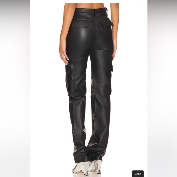 BRAND NEW WITH TAGS LEATHER PANTS - Picture 2 of 3